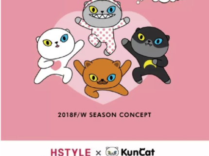 韩都衣舍 × KUNCAT联名来